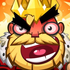 like a king