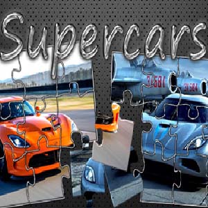 free h5 game - supercars-puzzle